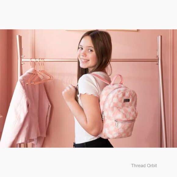 Mini Plush Tablet Backpack for Work College Commuting Travel main image 6